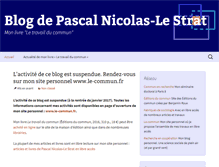 Tablet Screenshot of blog.le-commun.fr